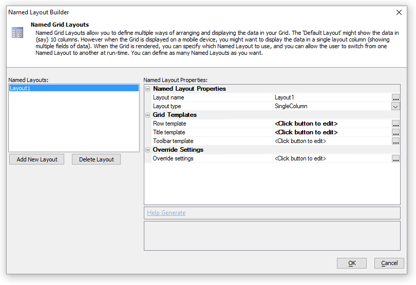 The Named Layout Builder